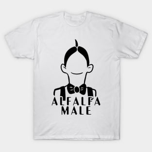 Vintage Retro Alfalfa Male geek humor T-Shirt